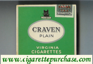Craven Plain Virginia Cigarettes